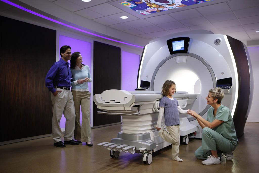The first Caring MR Suite debuted at RSNA 2011 and found a home at GE Healthcare