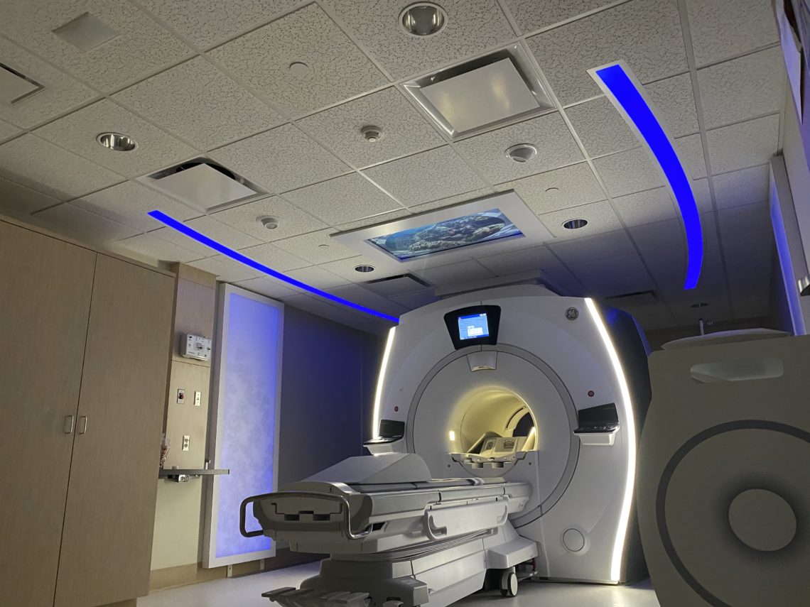 Cassette Relocatable Imaging Suite with Caring MR Suite® interior - modular MRI building 